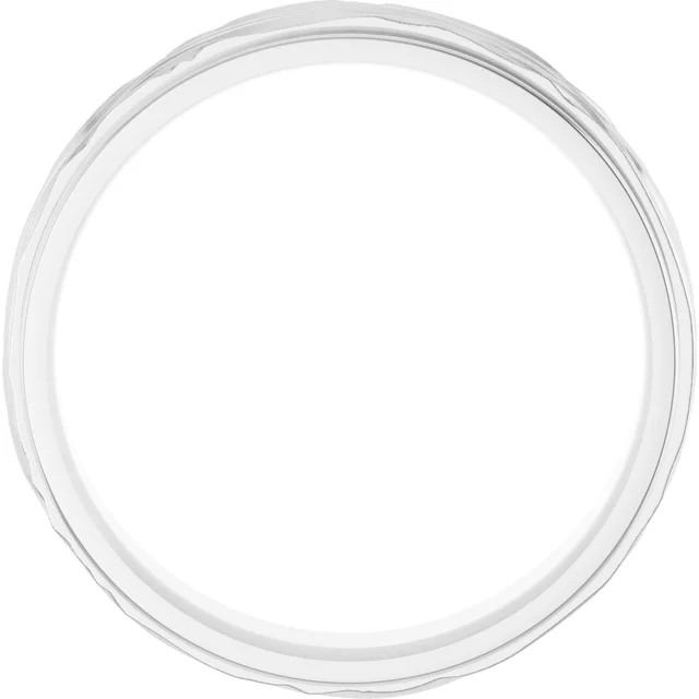 Textured Wedding Band - Image 4