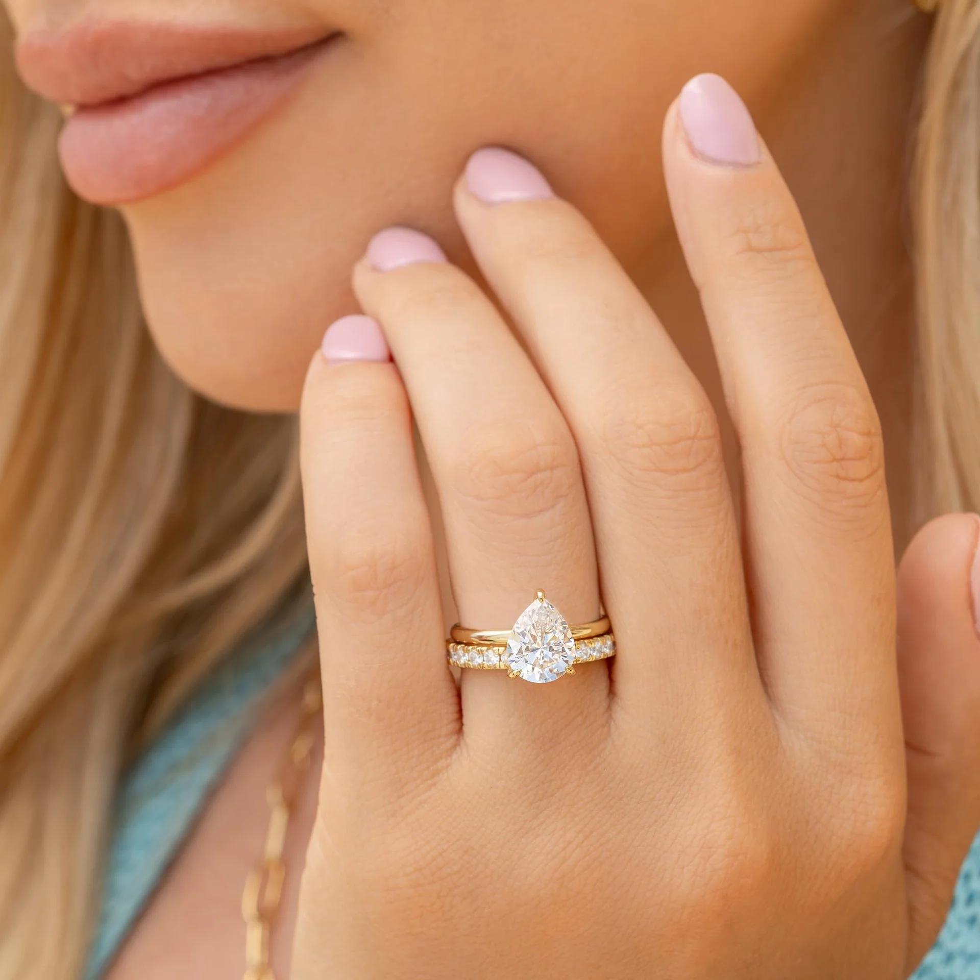 The Jennifer - Moissanite Ring - Image 10