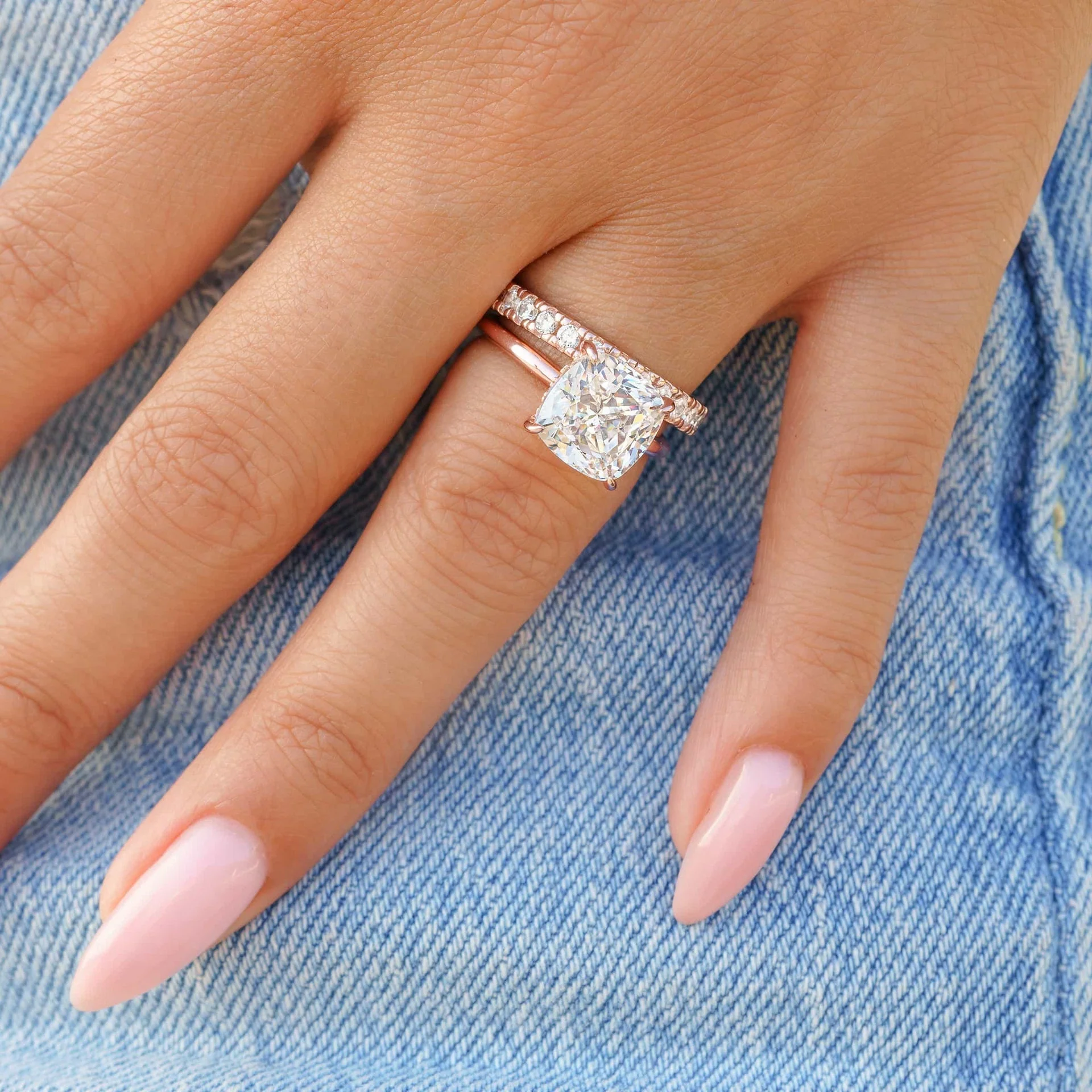The Jennifer - Moissanite Ring - Image 13