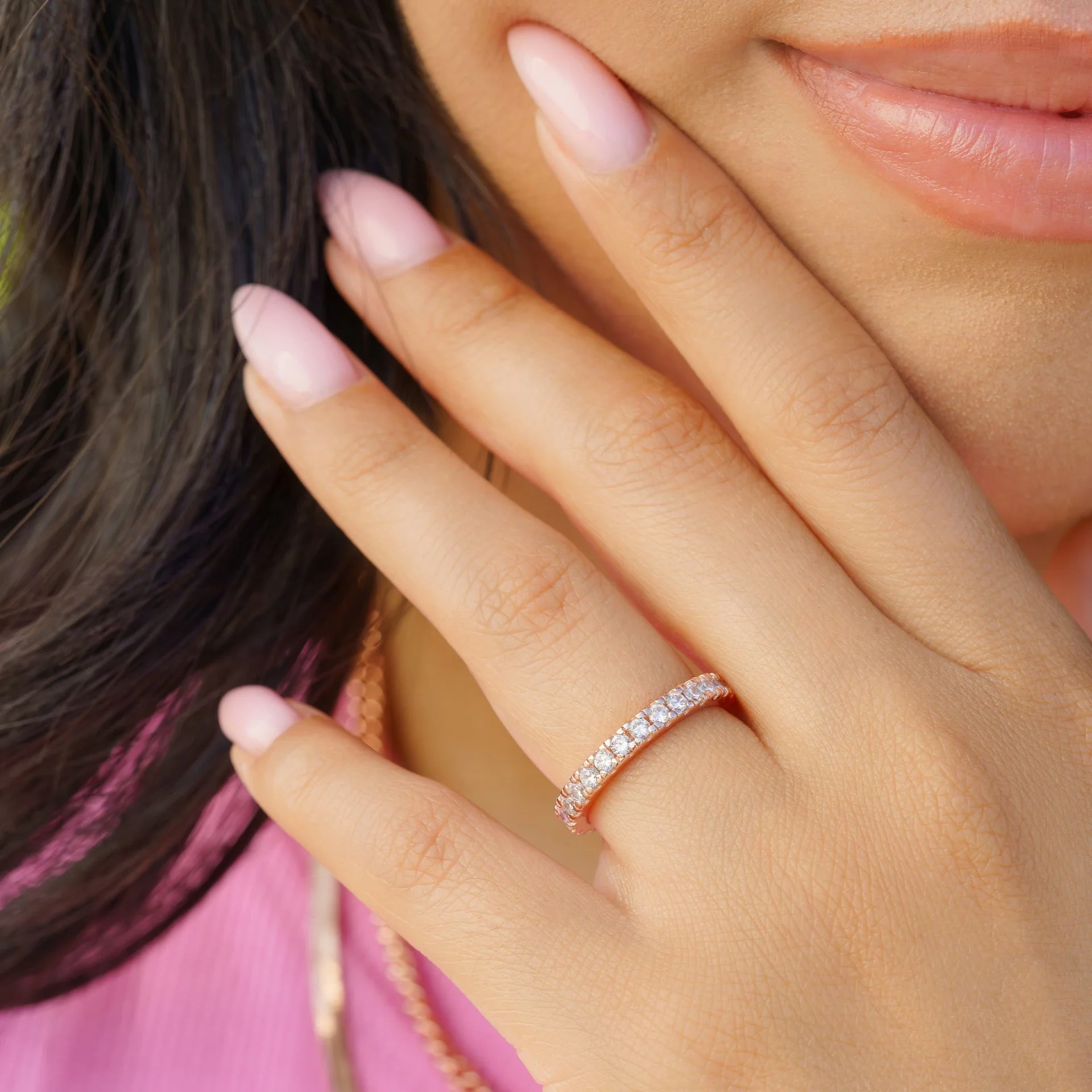 The Jennifer - Moissanite Ring - Image 14
