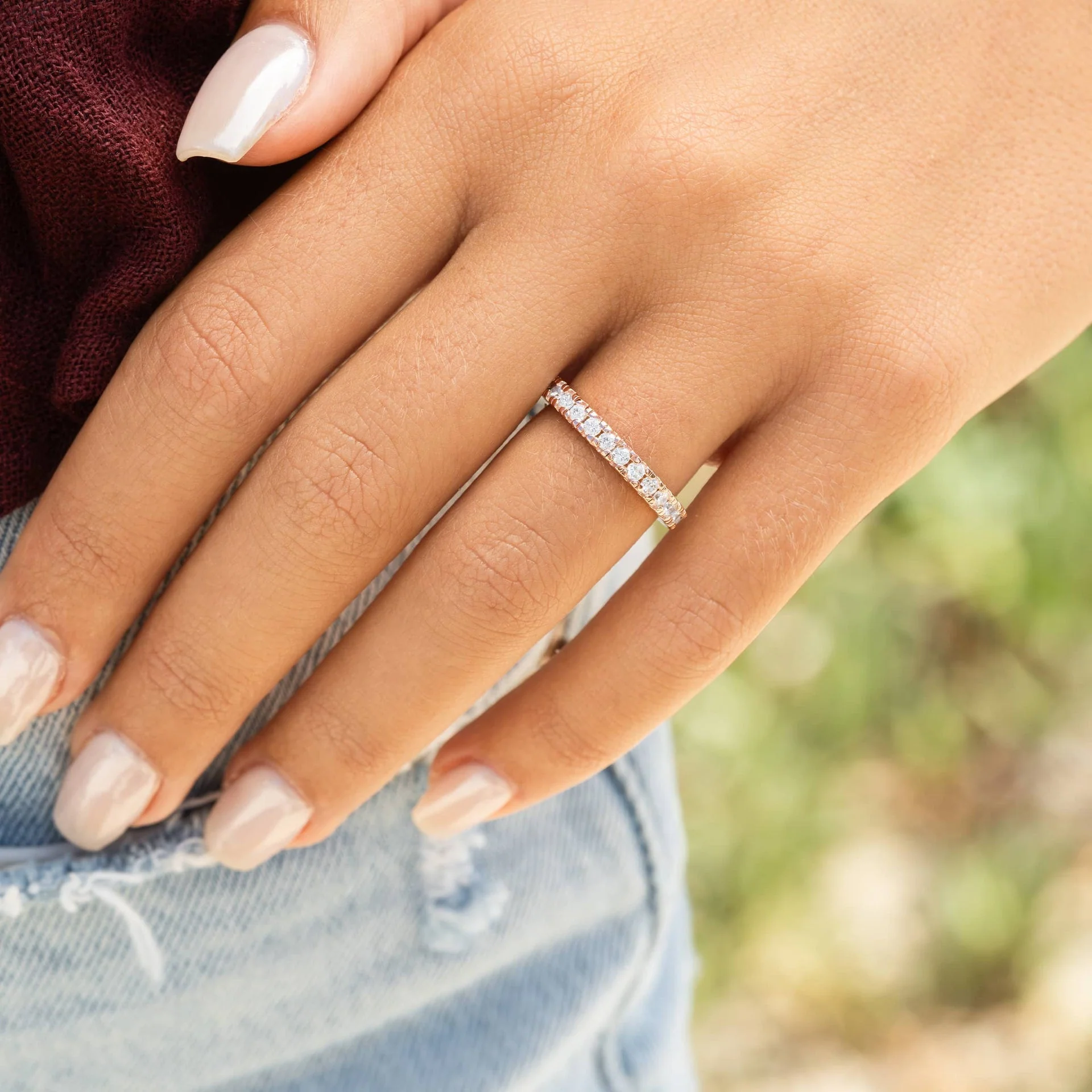 The Jennifer - Moissanite Ring - Image 15