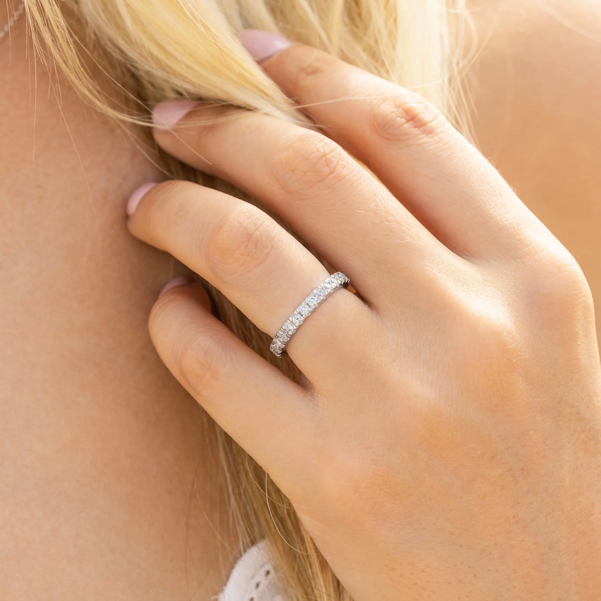 The Jennifer - Moissanite Ring - Image 4