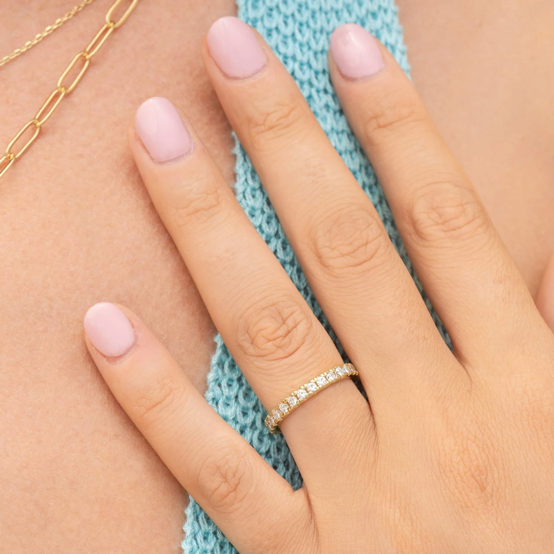 The Jennifer - Moissanite Ring - Image 8