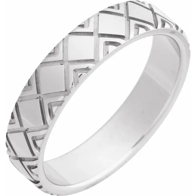 Timeless Imprint Engraved Band - Image 7